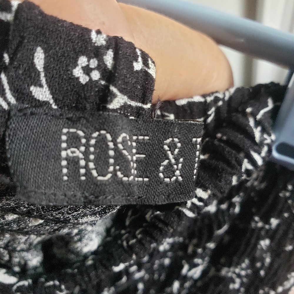 Rachel Zoe Women's Black and White Skirt - Picture 6 of 12